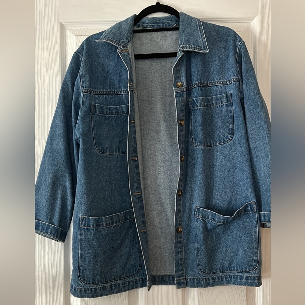 Vintage Denim Chore Jacket